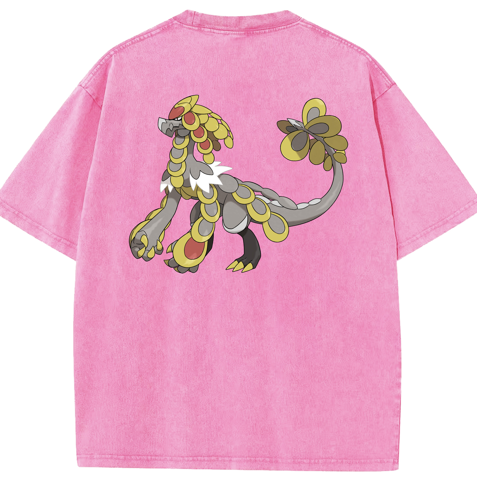 （画像用） ポケットモンスター Pokémon 綿100% ヴィンテージ風 半袖Tシャツ（背面プリント）